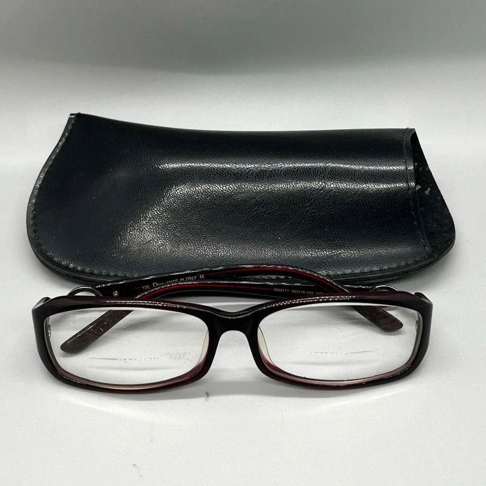 Christian Dior Eyeglasse Frames CD3177 Color 5 Frame Eyewear 50-15-125 HTF RARE